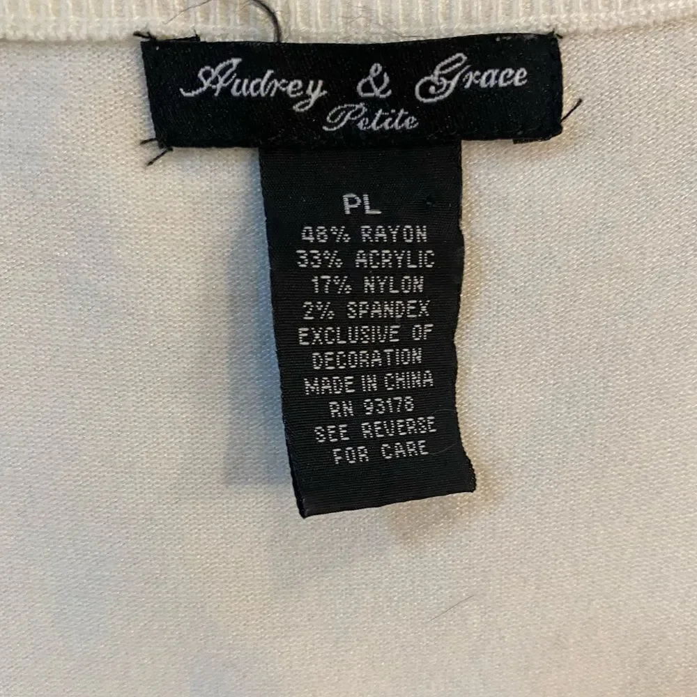 Audrey & Grace Floral Short Sleeve Top - Picture 5 of 5